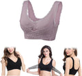 comfy corset bra front cross side buckle lace bras